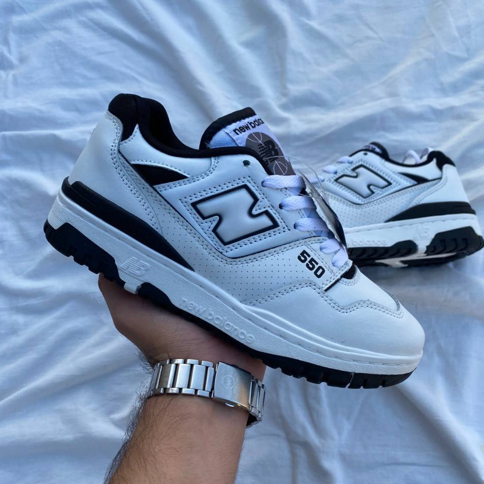 New Balance 550 Blanc & Noir