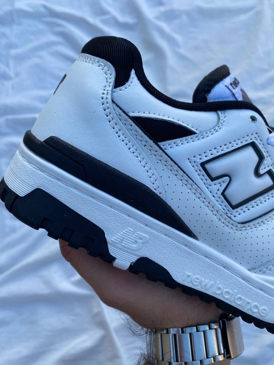 New Balance 550 Blanc & Noir