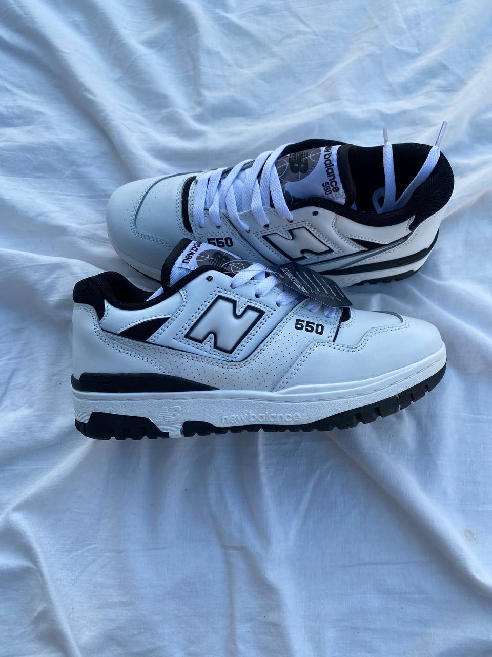 New Balance 550 Blanc & Noir