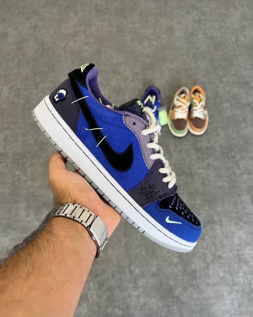 Jordan 1 Low x Zion Williamson Voodoo Blue