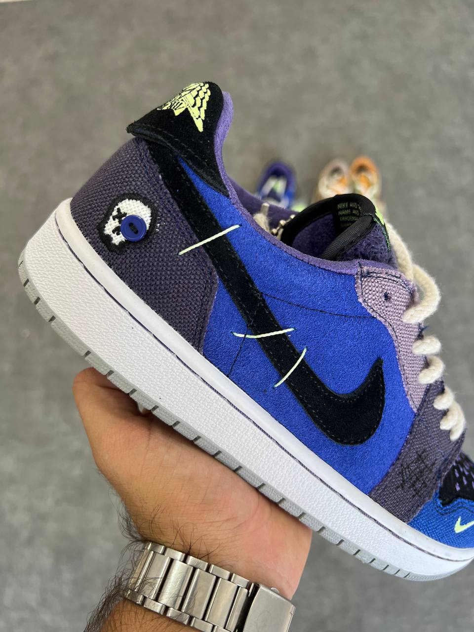 Jordan 1 Low x Zion Williamson Voodoo Blue