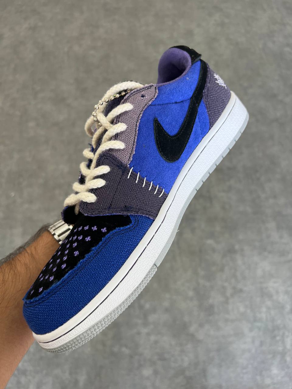 Jordan 1 Low x Zion Williamson Voodoo Blue