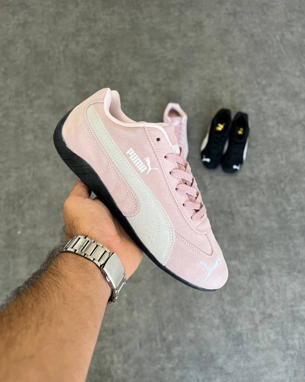 Puma Speedcat Pink & White