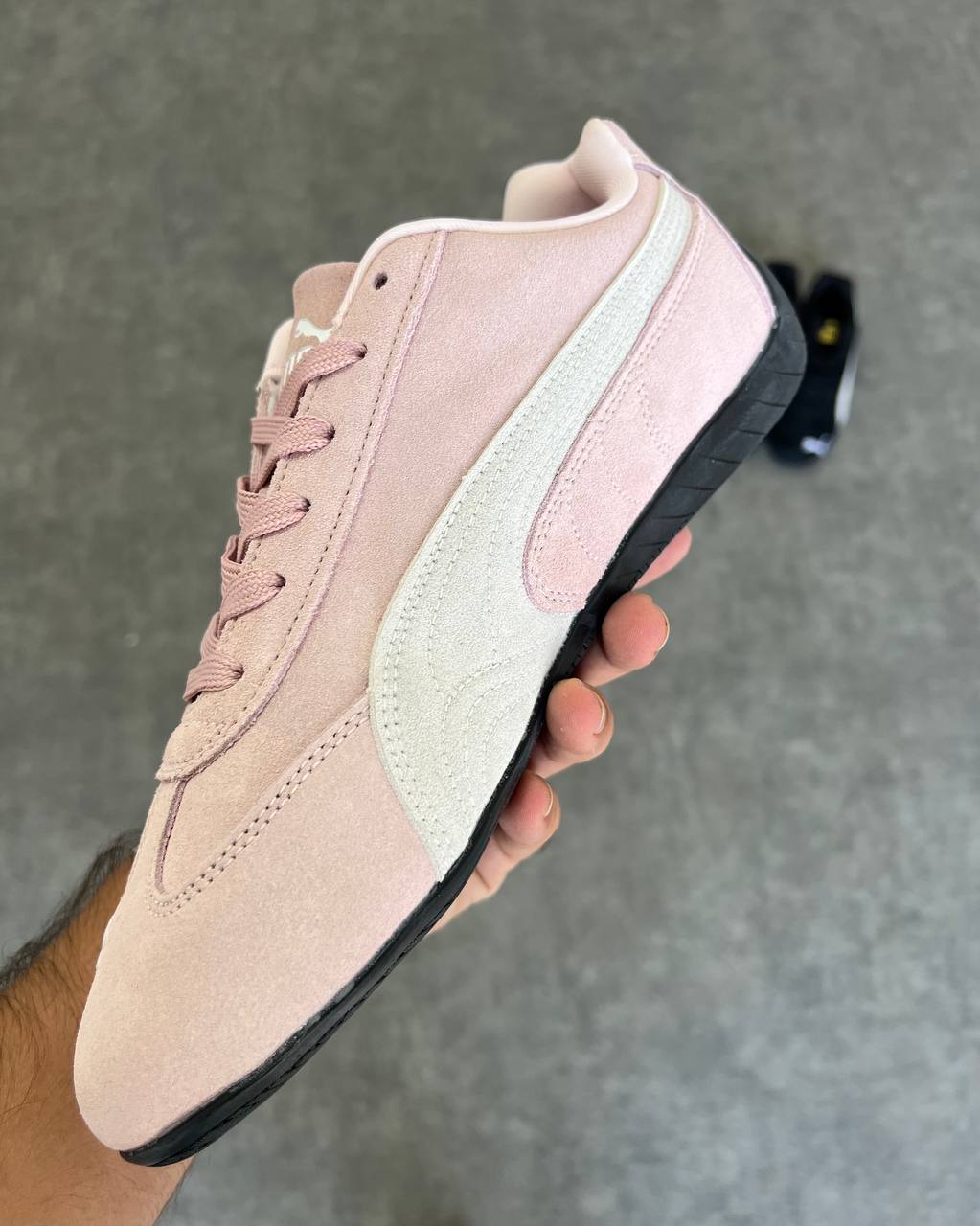 Puma Speedcat Pink & White