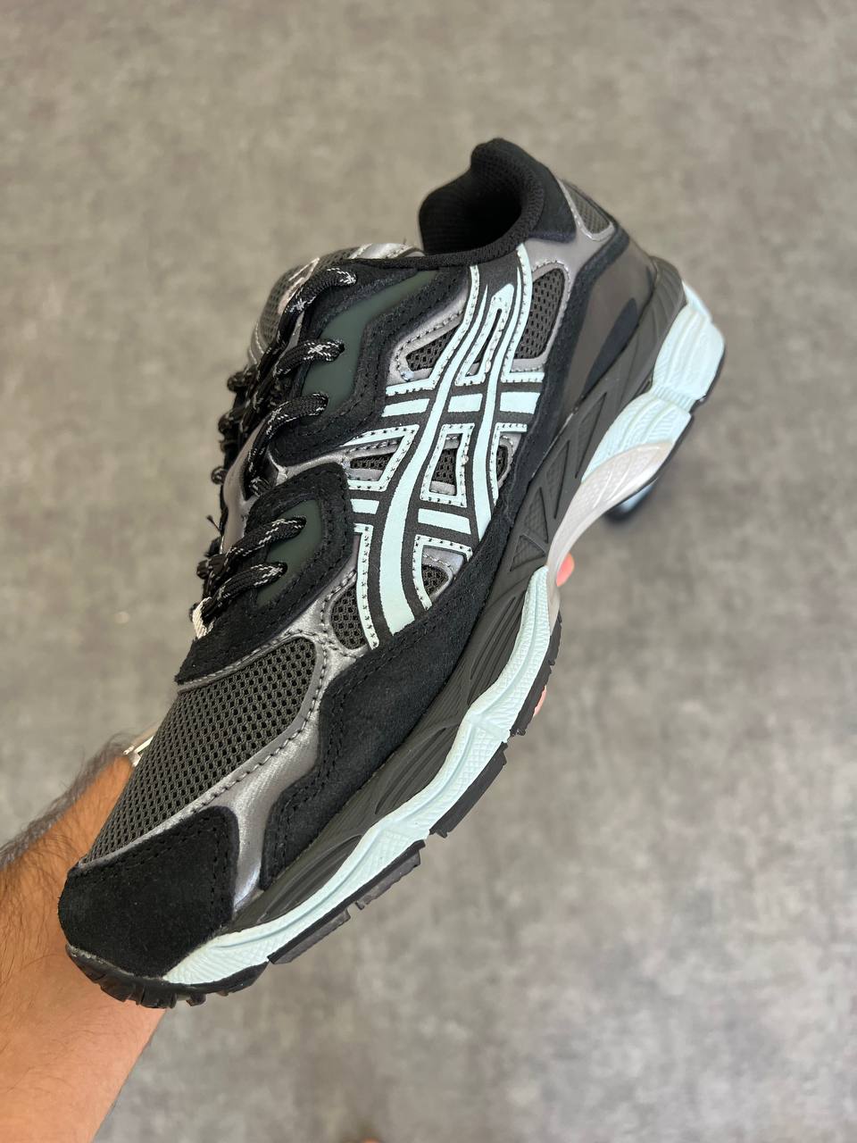 ASICS Gel NYC x Atmos Laguna Gem “Blue Topaz”