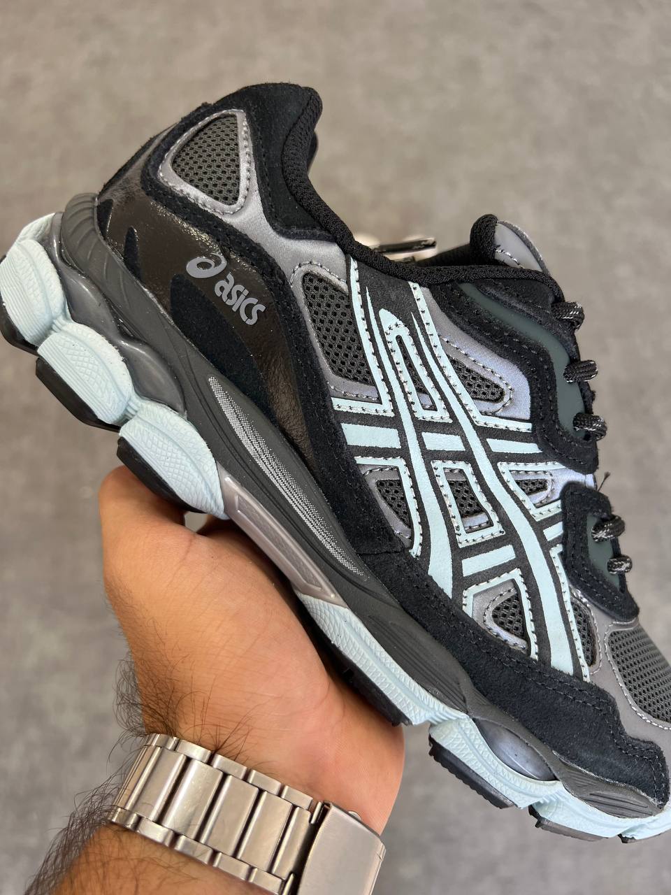 ASICS Gel NYC x Atmos Laguna Gem “Blue Topaz”