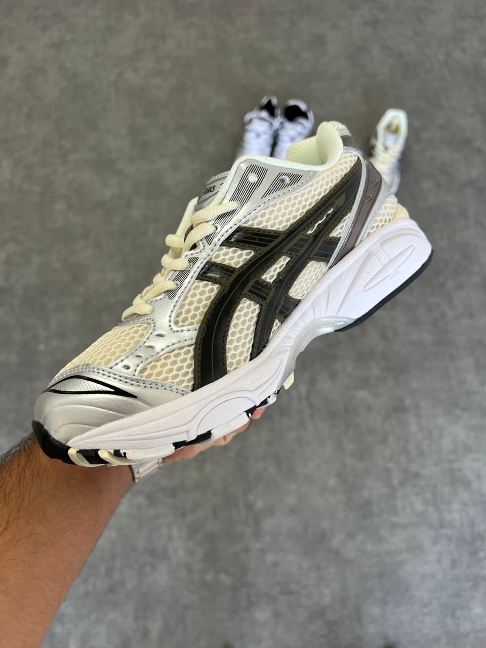 ASICS Gel Kayano 14 Cream Black Metallic Plum