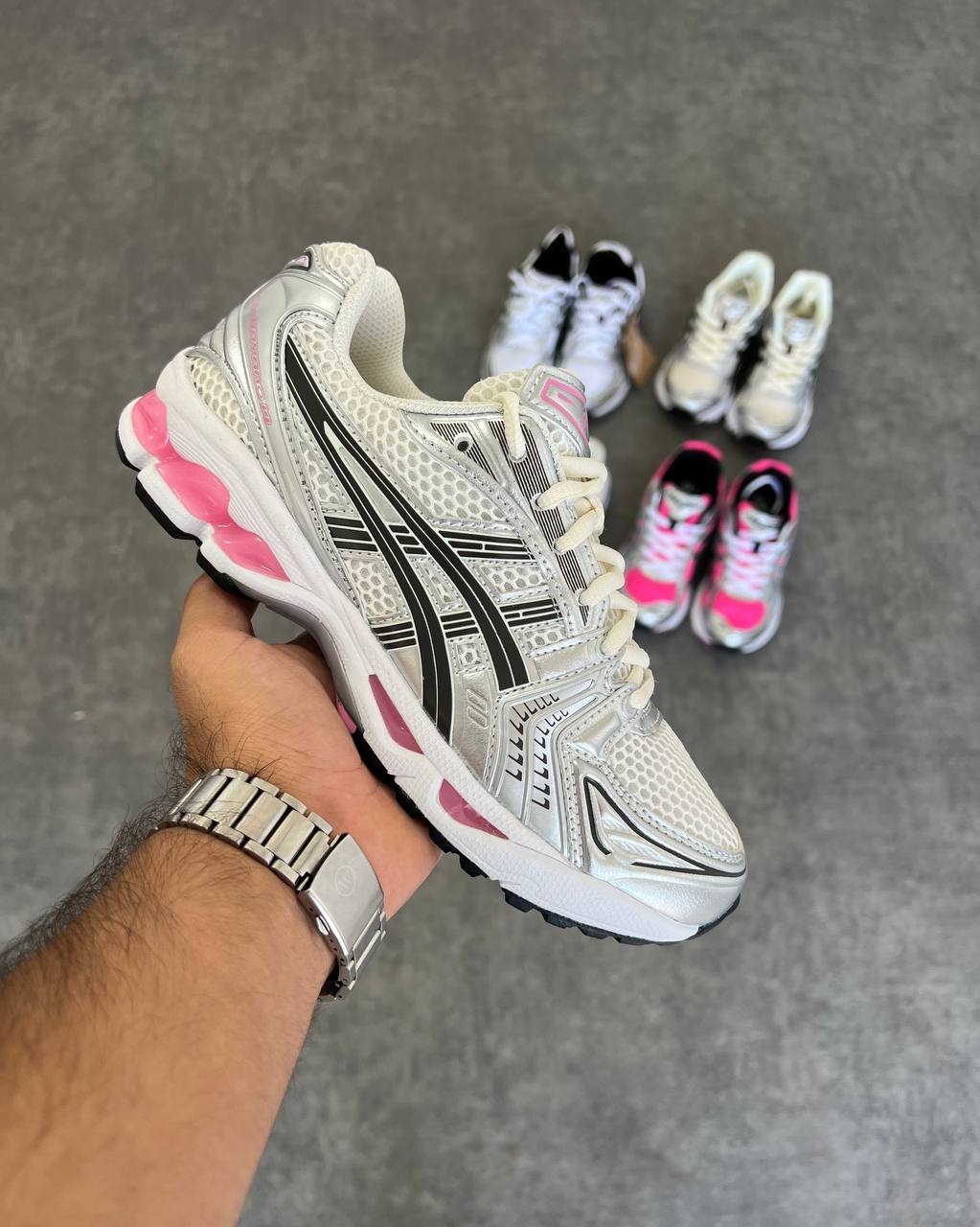 Asics Gel Kayano 14 Cream Sweet Pink