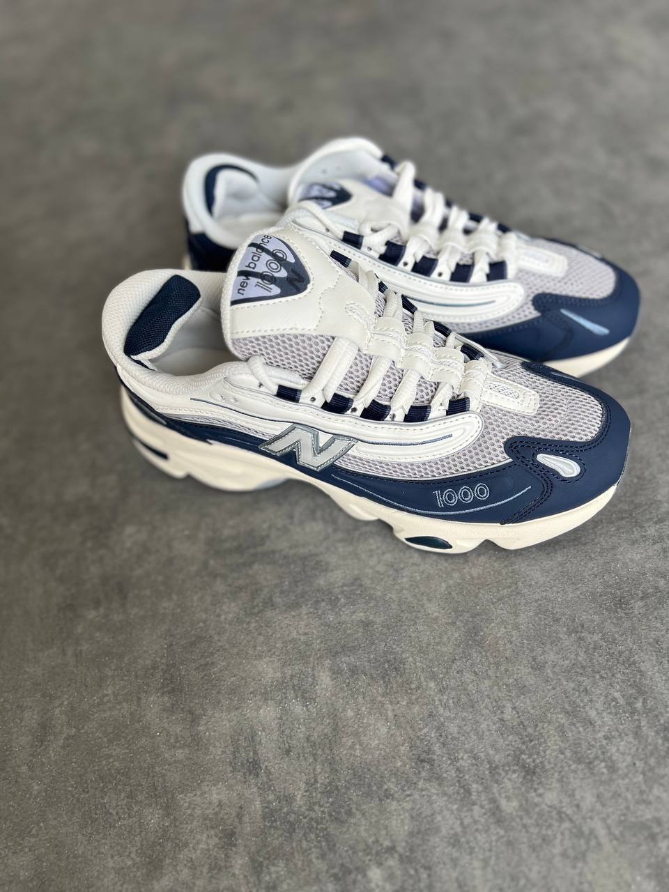 New Balance 1000 Navy & White