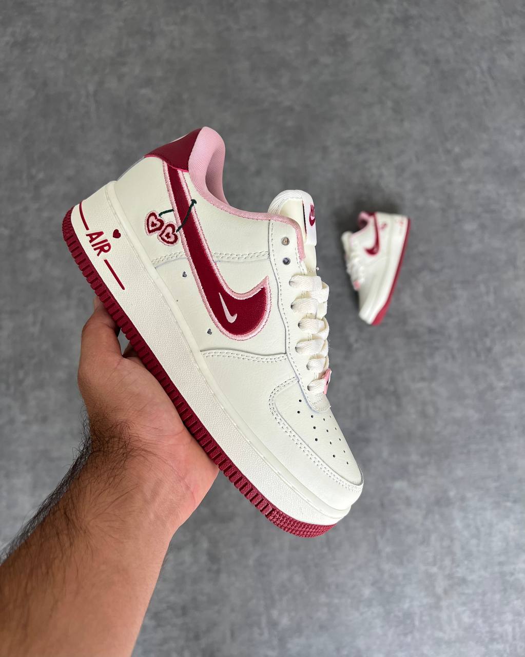 Air Force 1 Valentine Day 2023 Cherry