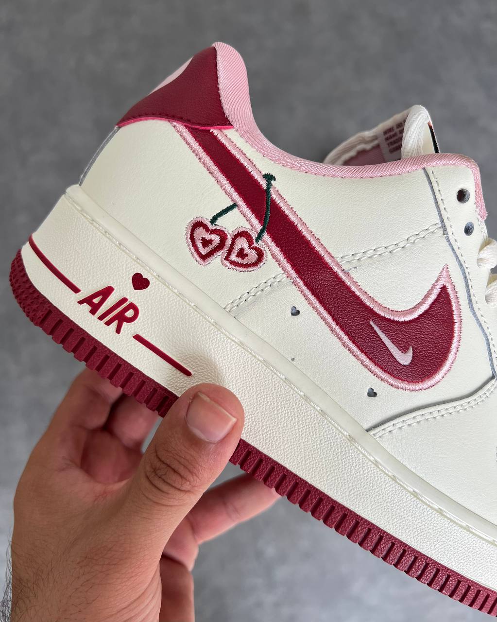 Air Force 1 Valentine Day 2023 Cherry