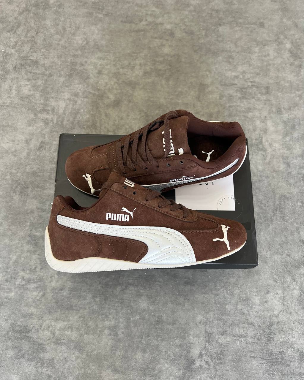 Puma Speedcat Brown & Silver