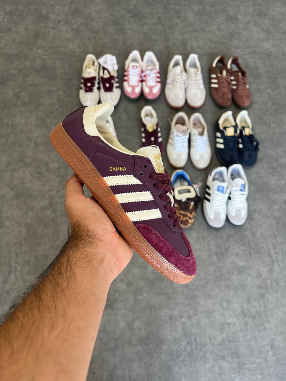 Adidas Samba Burgundy