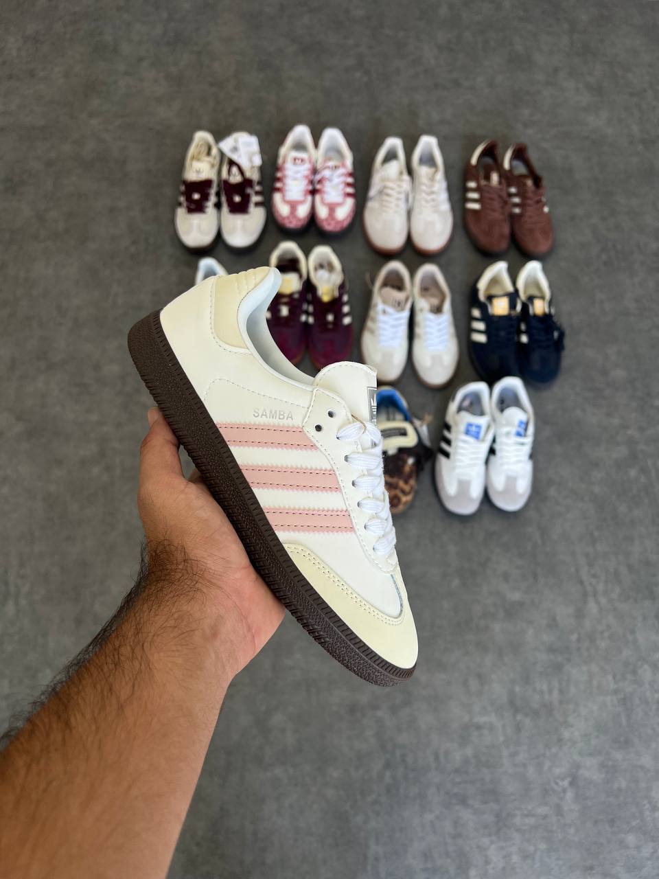 Adidas Samba White Pink