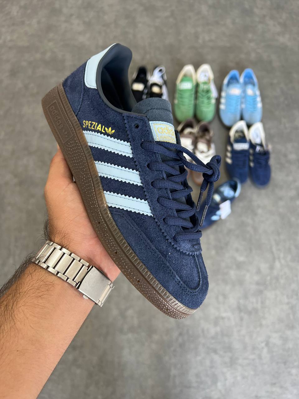 Adidas Spezial Navy & Bleu Ciel