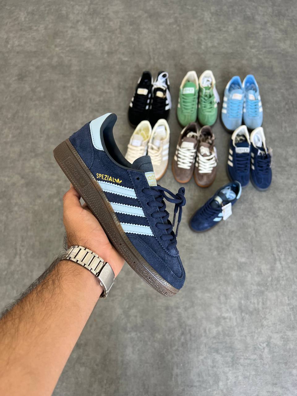Adidas Spezial Navy & Bleu Ciel