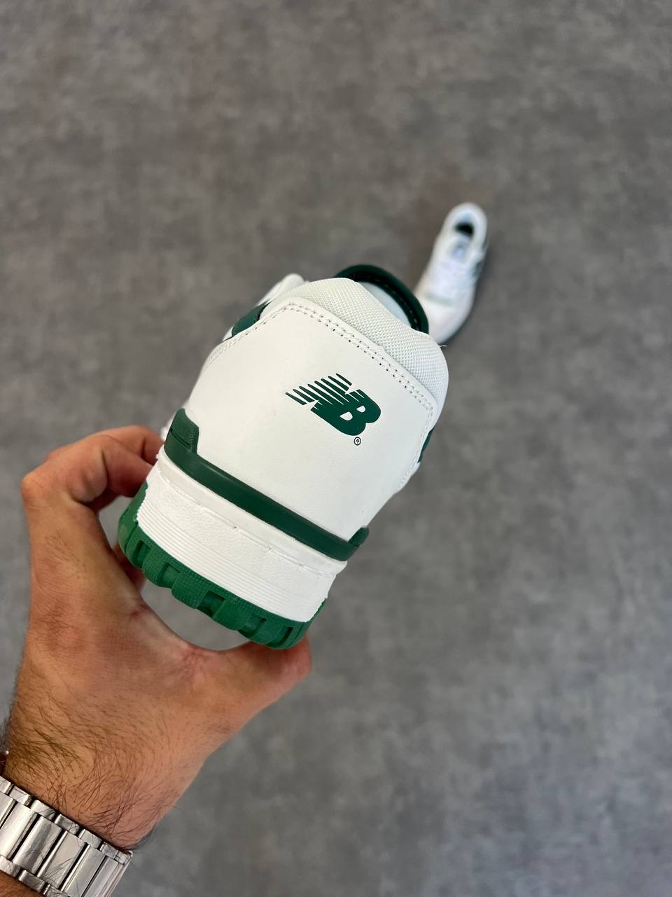 New Balance 550 Blanc & Vert