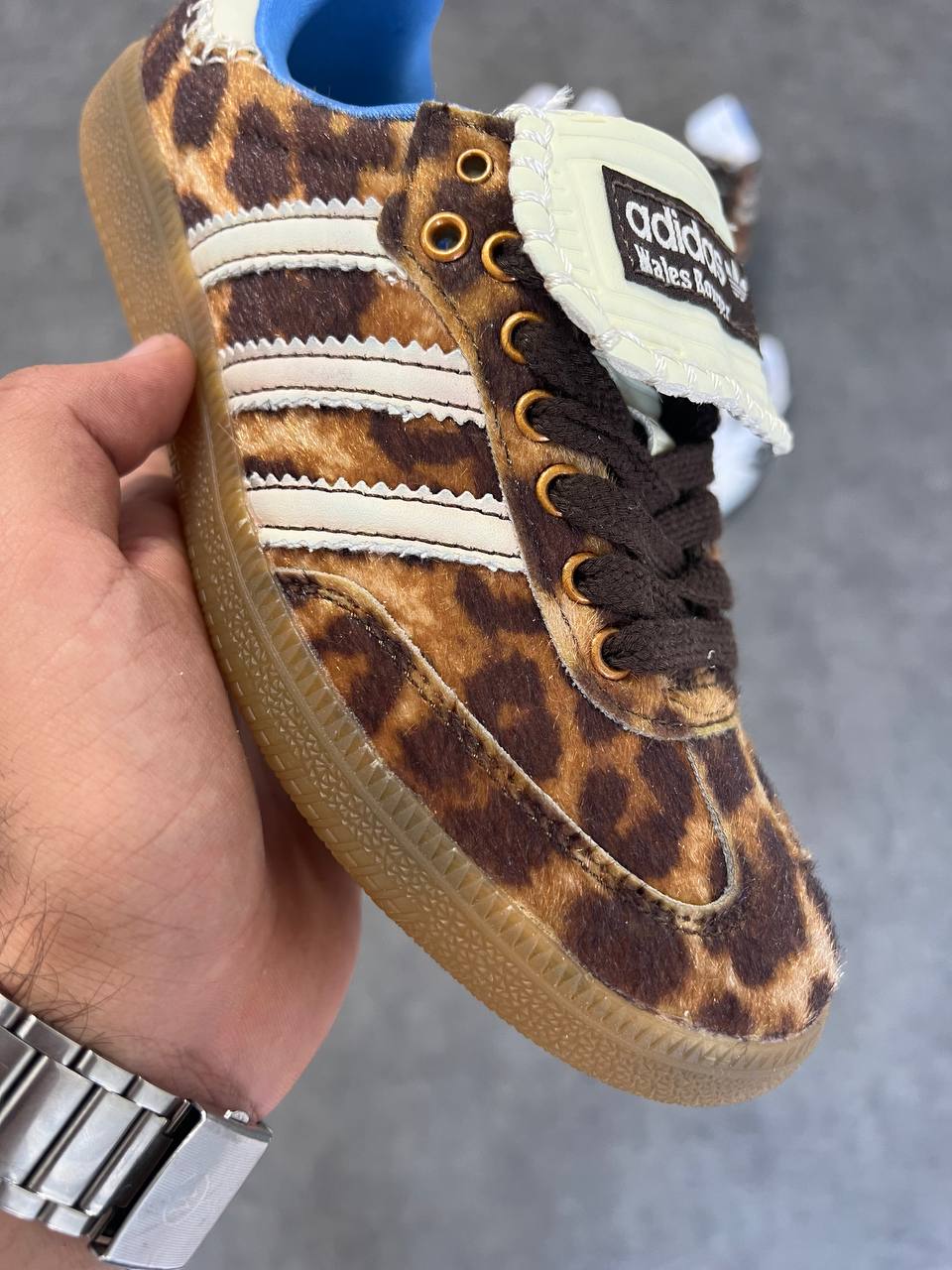 Adidas Samba x Wales Bonner Léopard