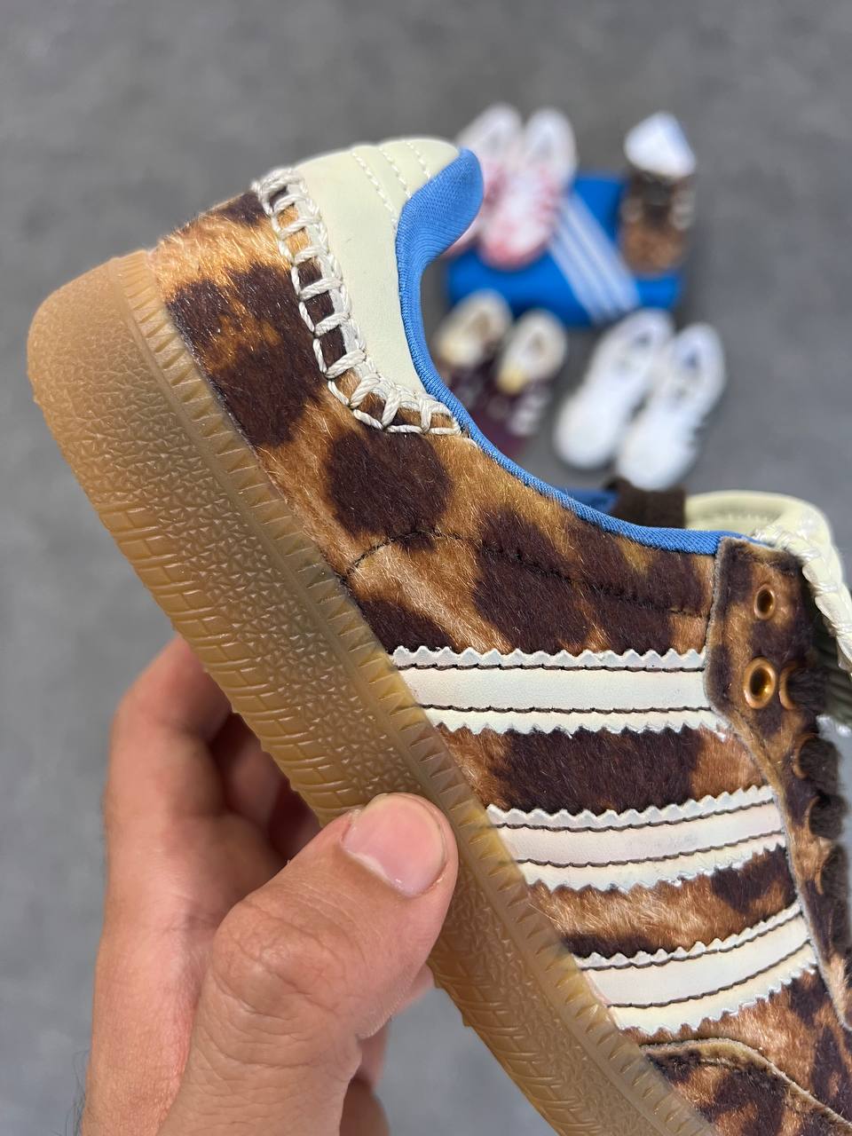 Adidas Samba x Wales Bonner Léopard